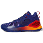 Adidas D Rose Son Of Chi Apvalus priekis Patogus audinys Sugeriantis smūgius Neslystantis Atsparus dėvėjimuisi Žemi krep&scaron;inio bateliai Vyri&scaron;ki sportbačiai Mėlyni Raudoni GY3265 40
