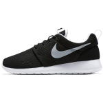 Nike Roshe One Patogūs Sportinio Audinio Smūgius Sugeriantys Neslystantys Dėvėjimui Atsparūs Kvėpuojantys Žemakulniai Bėgimo Bateliai Vyri&scaron;kas Kedas Juodas Sidabrinis 718552-012 44