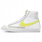 Nike Blazer Mid 77 Lemon Venom Moteri&scaron;ki sportbačiai Riedlenčių batai CZ0362-100 35.5