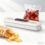 Namų vakuuminis pakavimo aparatas virtuvės maisto konservavimui - Sauso ir drėgno režimai, Plastikinių mai&scaron;elių sandarinimo aparatas