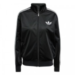 adidas Moteri&scaron;kas Adicolor Classic Firebird Laisvas Sportinis Džemperis Juodas Moterims Streetwear JC8251 S