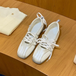 Madingi moteri&scaron;ki tikros odos balti batai Naujos mados neslystantis dirželis Mink&scaron;tu padu balerinos moteri&scaron;ki plok&scaron;čiapadžiai kasdieniai Mary Jane batai 35 sidabro baltos spalvos