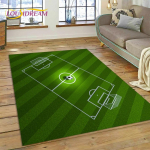 3D futbolo aik&scaron;tės kiliminis kilimėlis, skirtas miegamojo svetainei namų sofos dekoravimui, vaikų žaidimui, didelis dekoro grindų kilimėlis, dovana 80*120cm