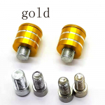 For Honda CB1100 CB 1100 Motorcycle rearview mirror thread bolts rear view adapter screws Decorative cover pilka spalva