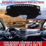 skirta Dodge Journey JC Fiat Freemont 2009-2016 SRT RT Dashmats Automobilių modeliavimo priedai Prietaisų skydelio dangtelis Pad Carpet Kilimų skėtis nuo saulės right hand drive