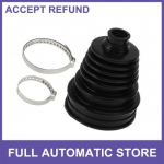 Universal CV Joint Boot w/ 2 Stainless Steel Clamp CV Axle Boot Repair Kit