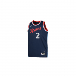 Nike X NBA mar&scaron;kinėliai Los Angeles Clippers Leonard 2 namų jaunimo sportiniai kvėpuojantys vaikų mar&scaron;kinėliai 3Z2B7BX2P01-CLIKL XL
