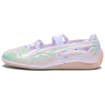 PUMA Speedcat Ballet Perlamutruoti Moteri&scaron;ki Balti Juodi Žemakulniai Gyvenimo Būdo Sportbačiai 404264-01 EU 37.5