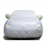 Sustorinta didelė medvilninė antklodė automobilio uždangalas: Apsauga nuo saulės ir kru&scaron;os su &scaron;ilumos izoliacija Premium Cover Fabric (Thickened Hail Protection) kamufliažas