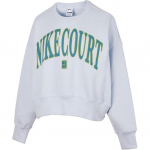 NikeCourt Phoenix Fleece Moteri&scaron;kas itin laisvas apvalios apykaklės teniso džemperis HQ0352-085 L