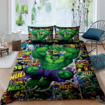 Hulko trijų dalių patalynės komplektas yra eleganti&scaron;kas patalynės komplektas suaugusiems ir vaikams, tinkantis dvigulėms ir viengulėms lovoms. 135x200cm