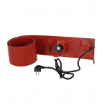 Metalinis būgnų &scaron;ildytuvas Silikoninis 200L 1000W 30‑150 laipsnių 125mmx1740mm Būgno &scaron;ildytuvas &Scaron;ildymo juosta Padas ES ki&scaron;tukas 220V