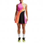 Nike Dri-Fit Court Slam Drėgmę sugeriantis Tampri Spalvų Blokų Teniso Sijonas Moteri&scaron;ki sijonai II3136-617 M