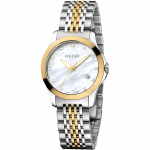 Gucci YA126513 G-Timeless Motinos perlo ciferblato moteri&scaron;kas laikrodis 27mm