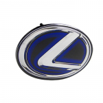 Priekinės grotelės ir bagažinės emblemos lipdukas Lexus ES IS RX NX GX LX LS CT GS UX LC RC ir kt. Pakeičiama logotipo lipdukas 110mm mėlyna