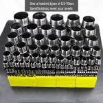 Perforatorius HY rankinis apvalių skylių perforavimo įrankis odai ir silikonui, 1-40 mm kai&scaron;tis Inner Diameter (20mm)
