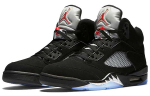 Jordan 5 Retro Black Metallic 2016 Vyri&scaron;ki 845035-003 43 black