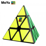 MoYu Meilong 3x3x3 piramidės stebuklingas kubas MoFangJiaoShi JINZITA 3x3 kubo lipdukai Magico dėlionės kubas Dovanų vaikams žaislai vaikams