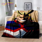 My Hero Academia Anime animacinių filmų mink&scaron;ta pliu&scaron;inė antklodė, flanelinė antklodė, skirta svetainei, miegamojo lovai, sofos pikniko užvalkalui 3D 150x180cm
