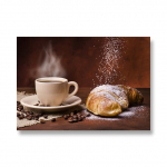 Kava Sausainiai Skrudinta duona Tortas Drobė Tapyba &Scaron;iaurės &scaron;alių plakatai Spaudiniai Sienų Meno Paveikslėliai Svetainei Kavos klubo baro dekoras 20x30cm