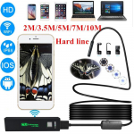 1200P WIFI endoskopinė kamera Mini vandeniui atsparaus kabelio tikrinimo kamera 8 mm USB boreskopas, skirtas Android IOS 10M