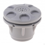 Sraigtinis plaustas oro vožtuvas, skirtas pripučiamai baidarių žvejybai ant valtinės valties