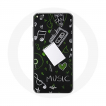Coque pour Huawei P8 Lite 2017 Music cl&eacute; de sol