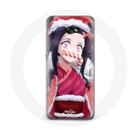 Coque pour Samsung Galaxy A8 2016 Anime Demon Slayer Kamado Nezuko Le jour de No&euml;l 2023