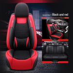 Stilinga pilnos odos ledo &scaron;ilko automobilio sėdynės pagalvėlė: Keturių sezonų universalus uždangalas 5-Seater with Fixed Lumbar Support