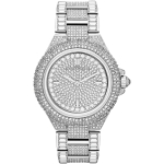 Michael Kors MK5869 Camile Glitz Sidabrinis Moteri&scaron;kas Laikrodis 43 sidabras