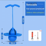 Vaikų kūno rengybos ir pusiausvyros &scaron;okinėjantis kamuolys &ndash; įvairaus amžiaus tamprus &scaron;okinėjimo žaislas varlėms