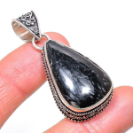 Picasso Jasper Handmade 925 Sterling Silver Jewelry Pendant 3.78 e2o11