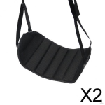 2x Portable Travel Foot Hammock Airplane under Desk Swing