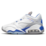 Air Jordan Point Lane True Blue Vyri&scaron;ki Sportbačiai Balti &Scaron;viesiai-Dūminiai-Pilki Universiteto-Raudoni CZ4166-101 43