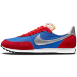 Nike Waffle Trainer 2 SP Hyper Royal University Red Vyri&scaron;ki sportbačiai Mėlyna &Scaron;viesi-Citrinų-Twist Metalinė-Sidabrinė DC2646-400 44.5