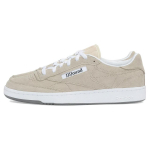 JJJJound x Reebok Club C 85 Kam&scaron;tiniai Unisex Kedai Kreminės Baltos Spalvos Su Space-Grey 100073319 39