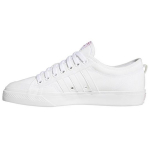 Adidas Originals Nizza Trefoil Laisvalaikio Neslystantys Lengvi Žemi Kateboardo Batai Moteri&scaron;ki Kedai Balti Raudoni FX8345 36