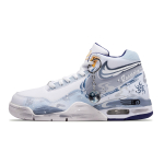 Nike Flight Legacy Žiemos Laiko Amortizacija Neslystanti Danga Auk&scaron;tas Bėgimo Batvir&scaron;is Vintažiniai Krep&scaron;inio Batai Vyri&scaron;ki BQ4212-102(Team28-) 40.5