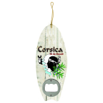 Les Tr&eacute;sors De Lily [Q8331] - D&eacute;capsuleur bois 'Corsica' beige - 15x6 cm balta