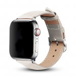 VAORLO prabangi odinė kilpinė apyrankė, skirta &bdquo;iWatch&ldquo; 40 mm 44 mm sportinė apyrankė &bdquo;Apple Watch&ldquo; 42 mm 38 mm serija 2 3 4 5 6 SE 38/40mm juoda