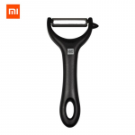 &bdquo;Xiaomi HUOHOU&ldquo; rankinis vaisių skustukas virtuvės nerūdijančio plieno skustuvas daugiafunkcis obliavimo įrankis Lengva, saugi, maistinga medžiaga M juoda