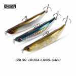 &bdquo;Kingdom&ldquo; plūduriuojantis pie&scaron;tukas žvejybos masalas 110 mm/10 g 86 mm/6,5 g kietas masalas, lenkimo formos RAUDONAS VMC kabliukas, skirtas jūros e&scaron;eriams 6.5g