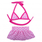 1 rinkinio naminių gyvūnėlių maudymosi kostiumėlio tvirtinimo juosta Patogi skaidraus spausdinimo įdėklai Vasaros naminių gyvūnėlių bikini &scaron;unų paplūdimio naminių gyvūnėlių maudymosi kostiumėlių paplūdimio vakarėlis XS rožinė