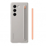 Originalus Samsung Slim S-pen dėklas, skirtas Samsung Galaxy Z Fold5 Z Fold5 silikoninis dangtelis Apsauginis dėklo dangtelis balta