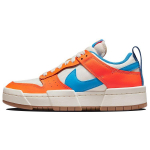 Nike Dunk Low Disrupt Supa Moteri&scaron;ki sportiniai bateliai, balti, visi&scaron;kai oranžiniai CK6654-104 35.5