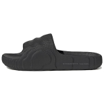 adidas Adilette 22 &Scaron;lepetės Anglies Unisex Sportbačiai Juodi GX6949 38