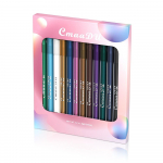 CmaaDu 12 Color Lying Silkworm akių &scaron;e&scaron;ėlių akių pie&scaron;tukas nėra lengva alpti ilgą laiką 01