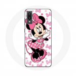 Coque pour Samsung Galaxy A02 Minnie Mouse Dessin anim&eacute; mignon rose