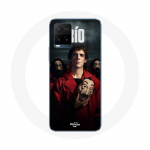 Coque pour Vivo Y21s 2021 / Y21 2021 La Casa De Papel Rio Masque