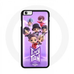 Coque pour Iphone 7 BTS TinyTAN Animation Affiche RM Jin Suga J-Hope Jimin Jungkook Et V